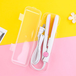 MINI PROSTOWNICA DO WŁOSÓW PRZENOŚNA PODRÓŻNA CERAMICZNA MAŁA TURYSTYCZNA