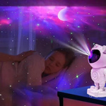 PROJEKTOR GWIAZD ASTRONAUTA LAMPKA NOCNA RZUTNIK GLOŚNIK BLUETOOTH 8w1 2025