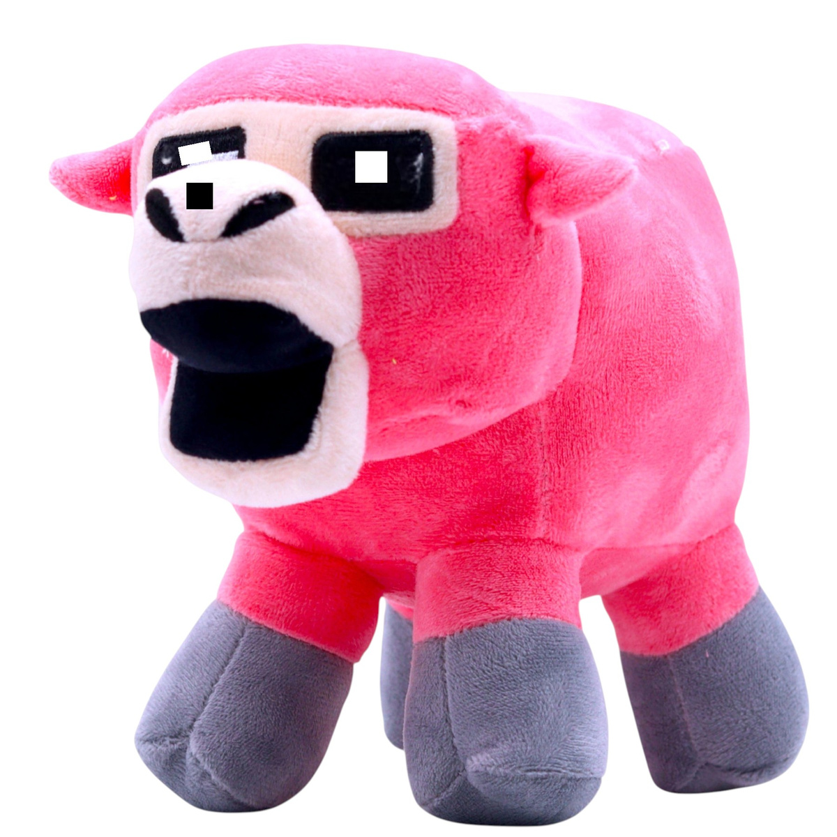 MASKOTKA MINECRAFT RÓŻOWA OWCA DUŻA PRZYTULANKA POSTAĆ Z GRY OWIECZKA RÓŻ