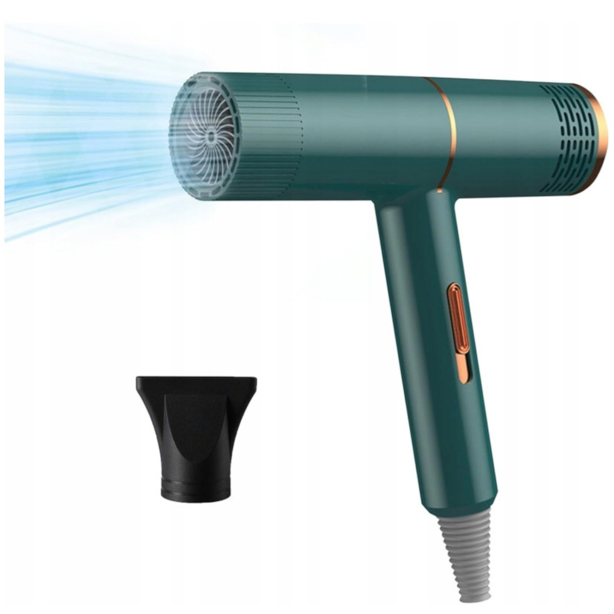 MAŁA SUSZARKA DO WŁOSÓW JONIZACJA KONCENTRATOR CICHA KOMPAKTOWA JONOWA 800W