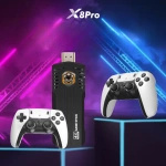 MEGA ZESTAW PROJEKTOR RZUTNIK ANDROID + KONSOLA RETRO 2x PAD