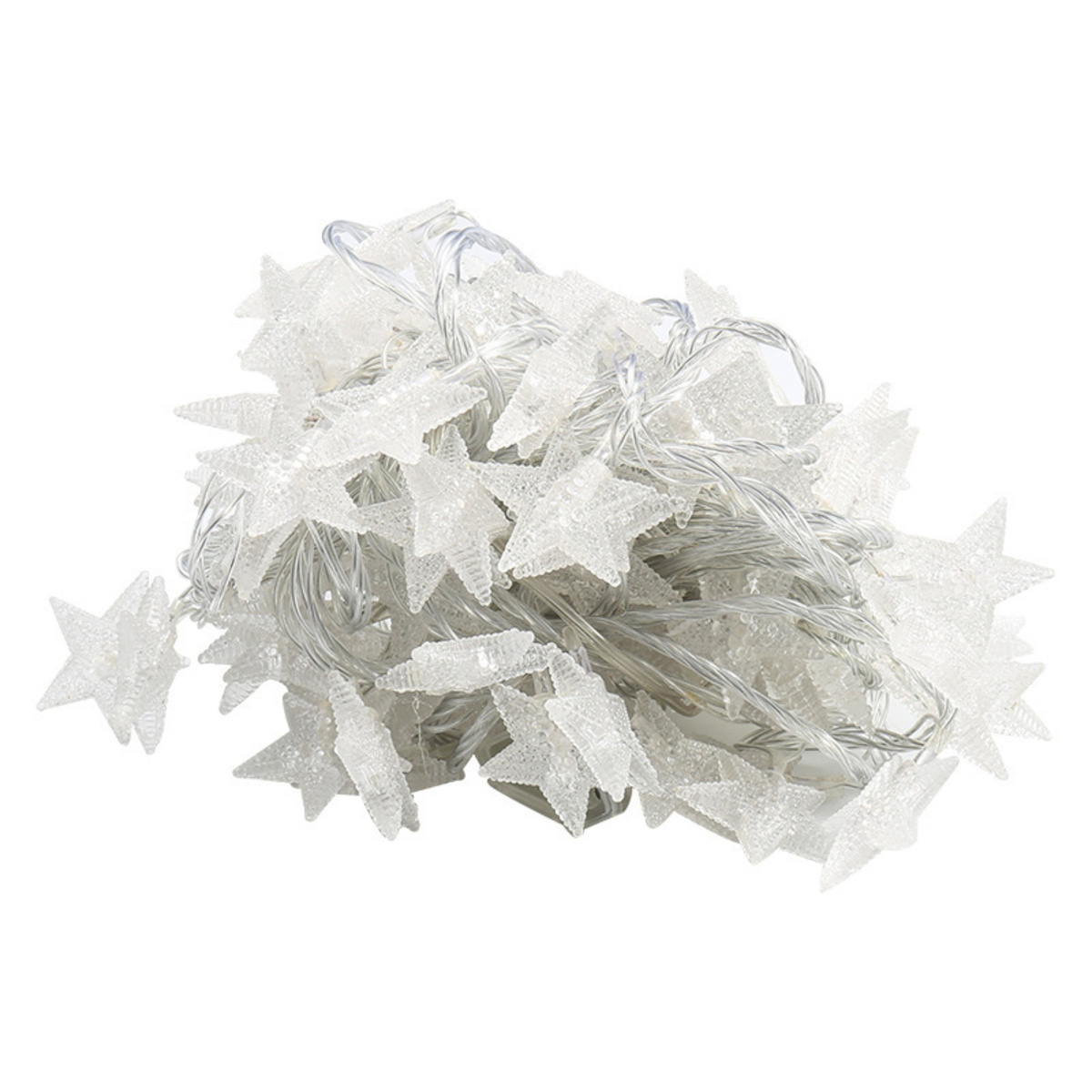 LAMPKI ŚWIĄTECZNE KSZTAŁT GWIAZD DEKORACJA ŁAŃCUCH LED KOLOROWE GWIAZDKI