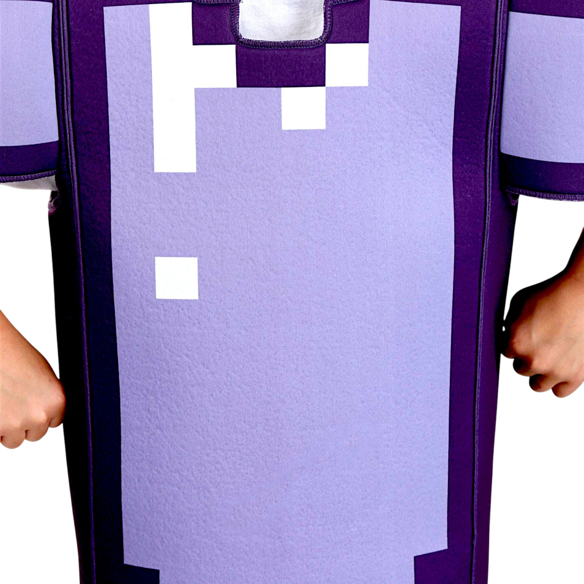 MINECRAFT STRÓJ STEVE ENCHANTOWANA ZBROJA DIAMENTOWA KOSTIUM PIXEL Z GRY