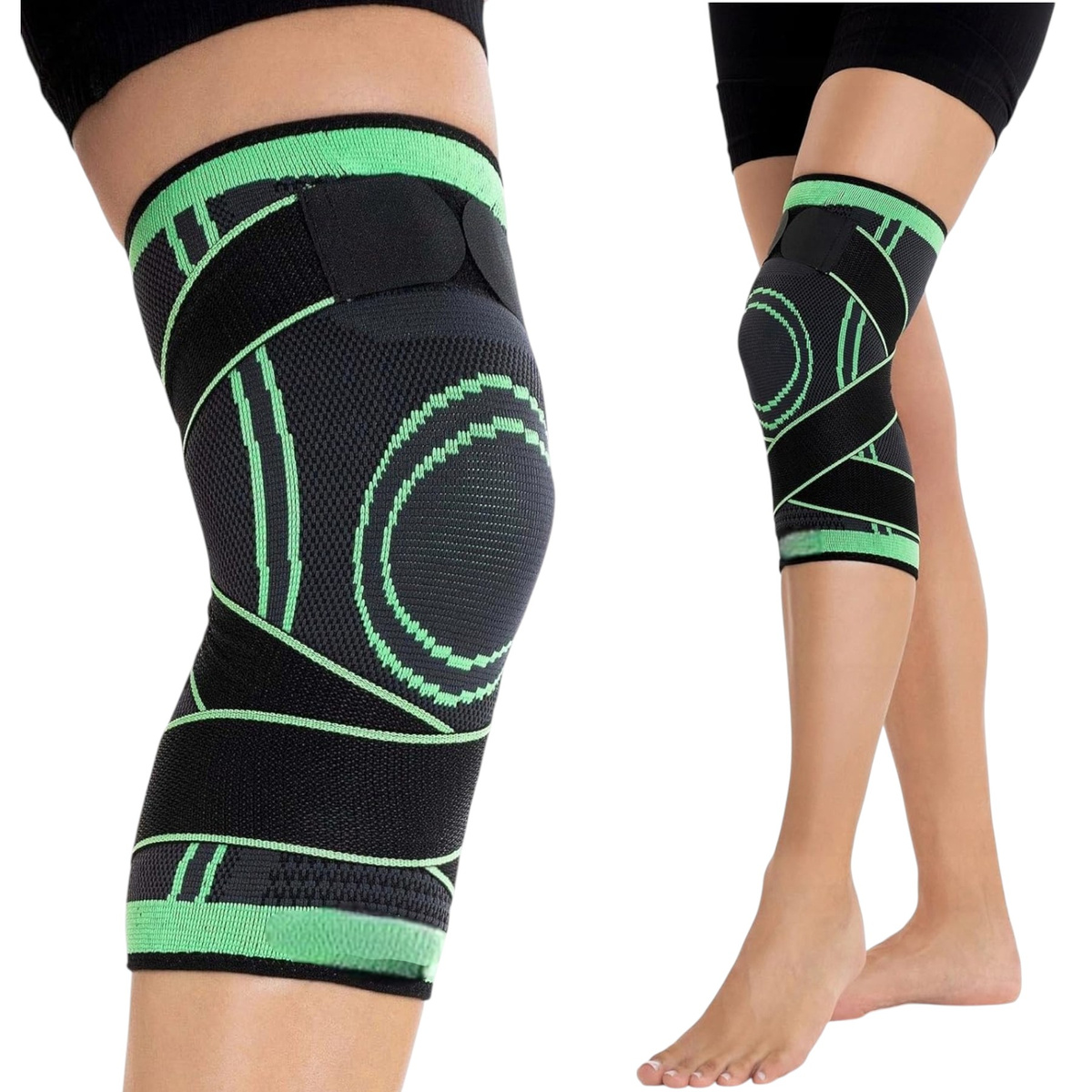 STABILIZATOR STAWU KOLANOWEGO OPASKA NA KOLANO UCISKOWA ELASTYCZNA ORTEZA