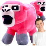 MASKOTKA MINECRAFT RÓŻOWA OWCA DUŻA PRZYTULANKA POSTAĆ Z GRY OWIECZKA RÓŻ
