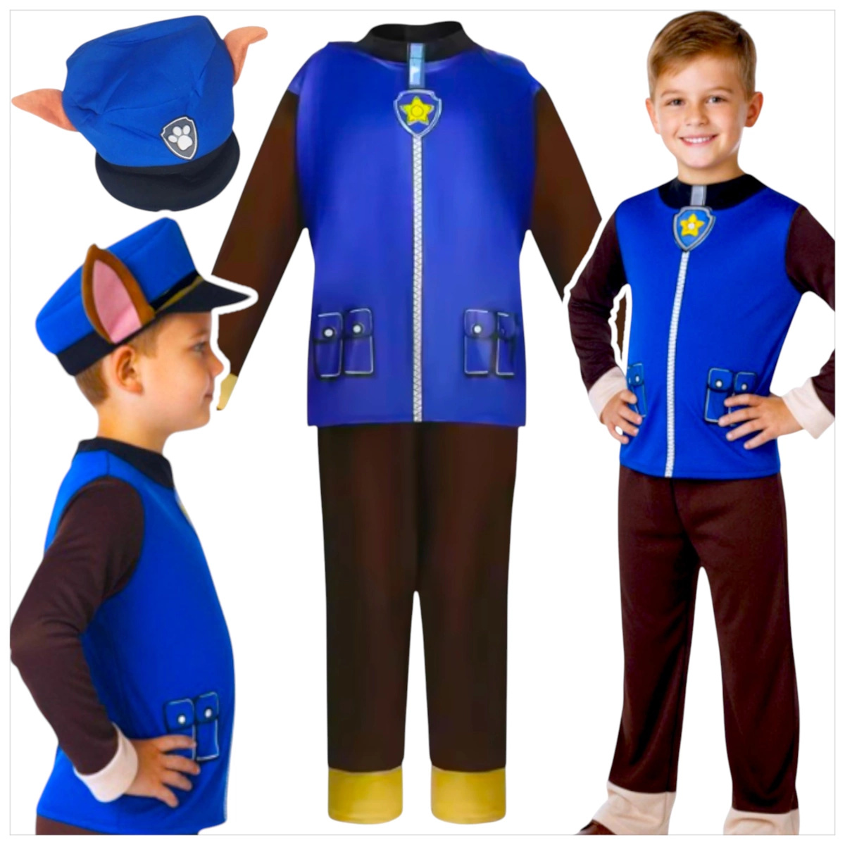 PSI PATROL KOSTIUM CHASE STRÓJ ROZMIAR L PRZEBRANIE NA IMPREZĘ 3w1