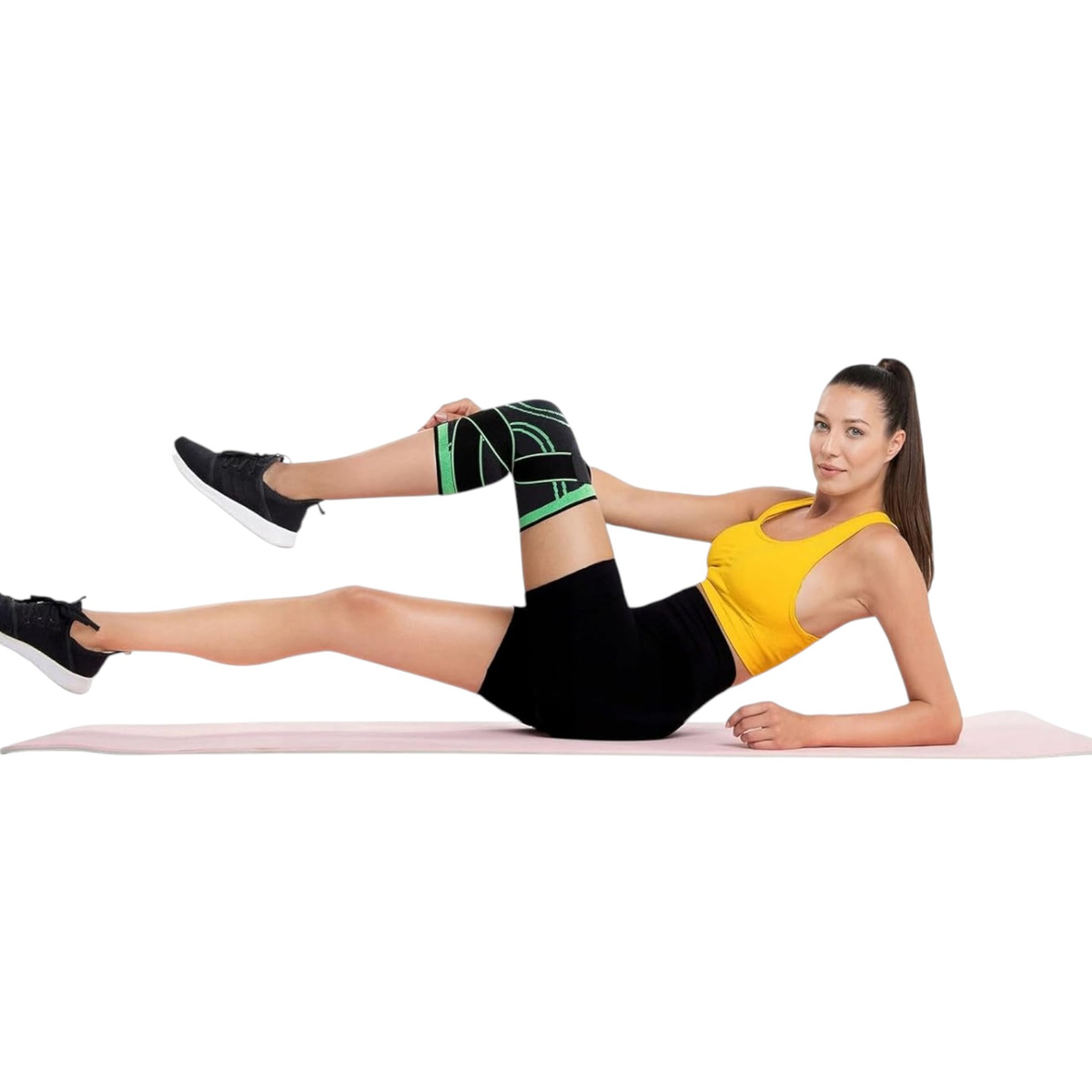 STABILIZATOR STAWU KOLANOWEGO OPASKA NA KOLANO UCISKOWA ELASTYCZNA ORTEZA