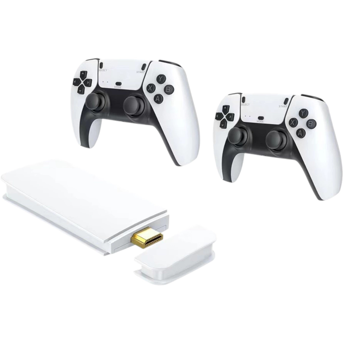 MEGA ZESTAW PROJEKTOR RZUTNIK ANDROID + KONSOLA RETRO 2x PAD 