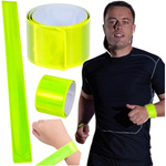 OPASKA ODBLASKOWA DO BIEGANIA DO ROWERU 30cm - ZESTAW 10 SZTUK