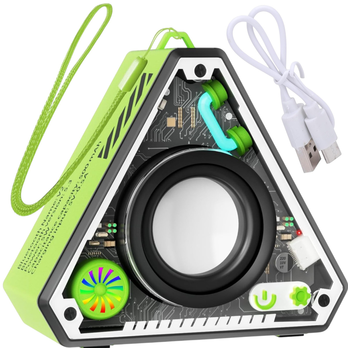 MINI GŁOŚNIK PRZENOŚNY Z MEGA BASEM GŁOŚNY BASS BLUETOOTH KOMPAKTOWY 