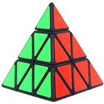 KOSTKA LOGICZNA PIRAMIDA PYRAMINX UKŁADANKA ŁAMIGŁÓWKA EDUKACYJNA DLA DZIECI