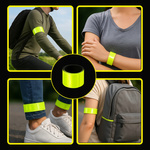 OPASKA ODBLASKOWA DO BIEGANIA DO ROWERU OSTRZEGAWCZA NA RAMIĘ NA NADGARSTEK