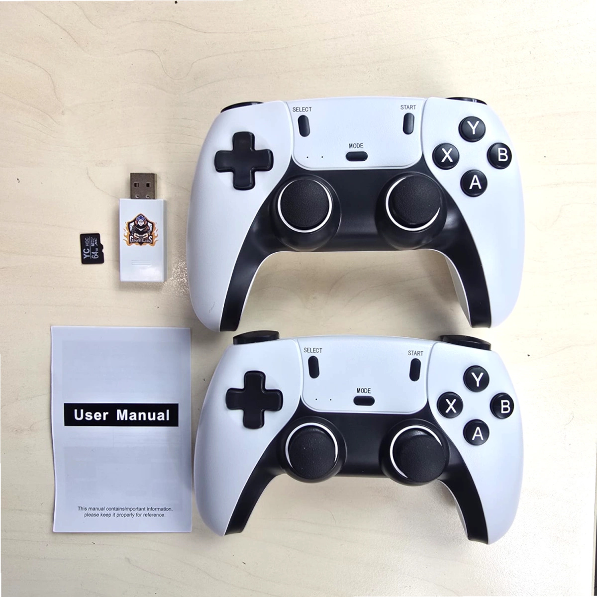 KONSOLA RETRO 20000 GIER GIERKA WERSJA 2025 HDMI 2 PAD 64GB EMULATOR GRA TV