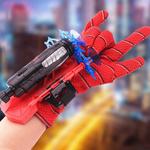 SPIDERMAN MEGA ZESTAW 5w1 FIGURKA 2x RĘKAWICA WYRZUTNIA SIECI MASKA KOSTIUM
