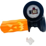 LAMPKA ELEKTRYCZNA NA HALLOWEEN OZDOBA ŚWIECZKA DYNIA LED 13CM Zestaw 6szt.