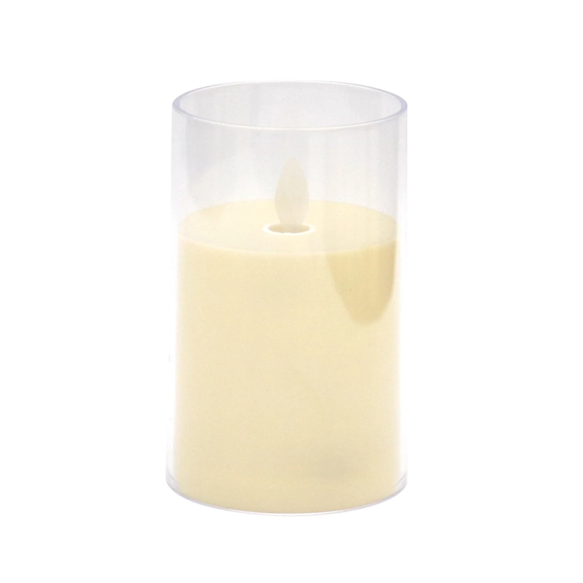 ŚWIECZKA LED 10CM ELEKTRYCZNY WKŁAD DO ZNICZY ŚWIECA EFEKT PŁOMIENIA ZNICZ