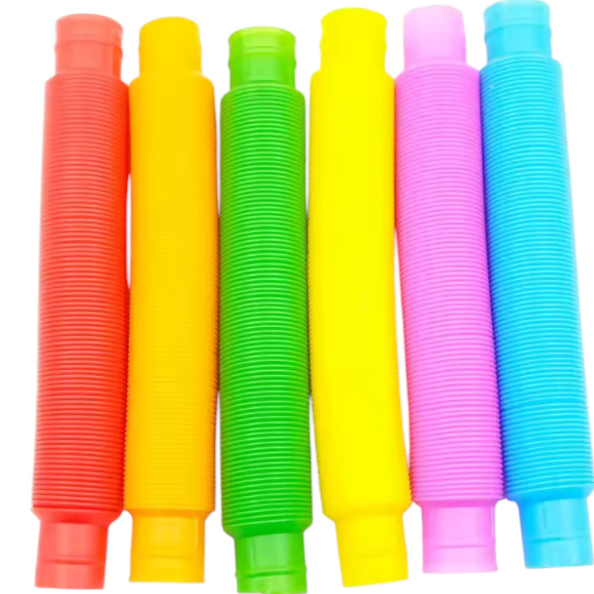 DUŻA RURKA ANTYSTRESOWA SENSORYCZNA GNIOTEK RURA POP TUBE XXL MEGA ROZCIĄGLIWA - ZESTAW 4 SZTUKI