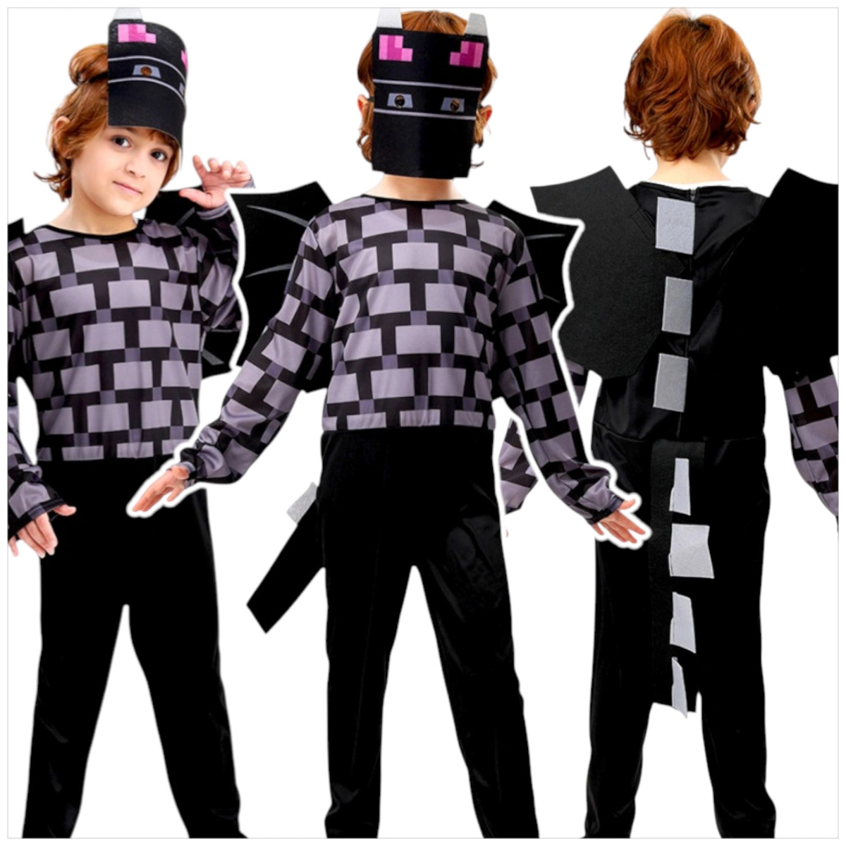 MINECRAFT STRÓJ SMOKA ENDERDRAGON rozmiar L