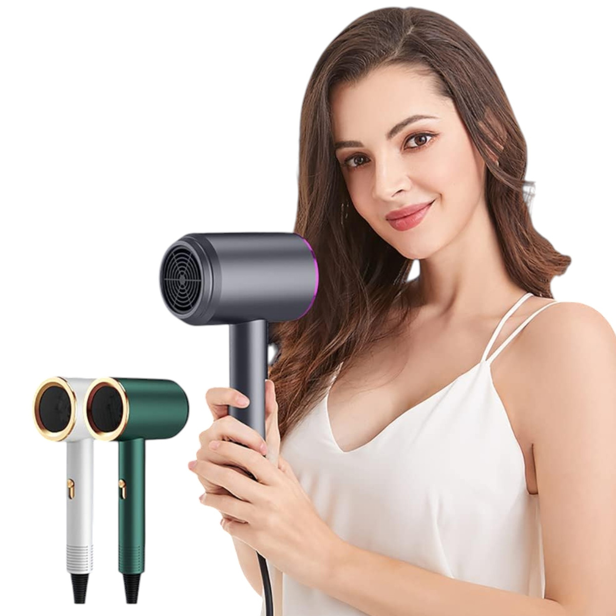 PROFESJONALNA SUSZARKA DO WŁOSÓW KONCENTRATOR JONIZACJA MEGA MOCNA 2000W