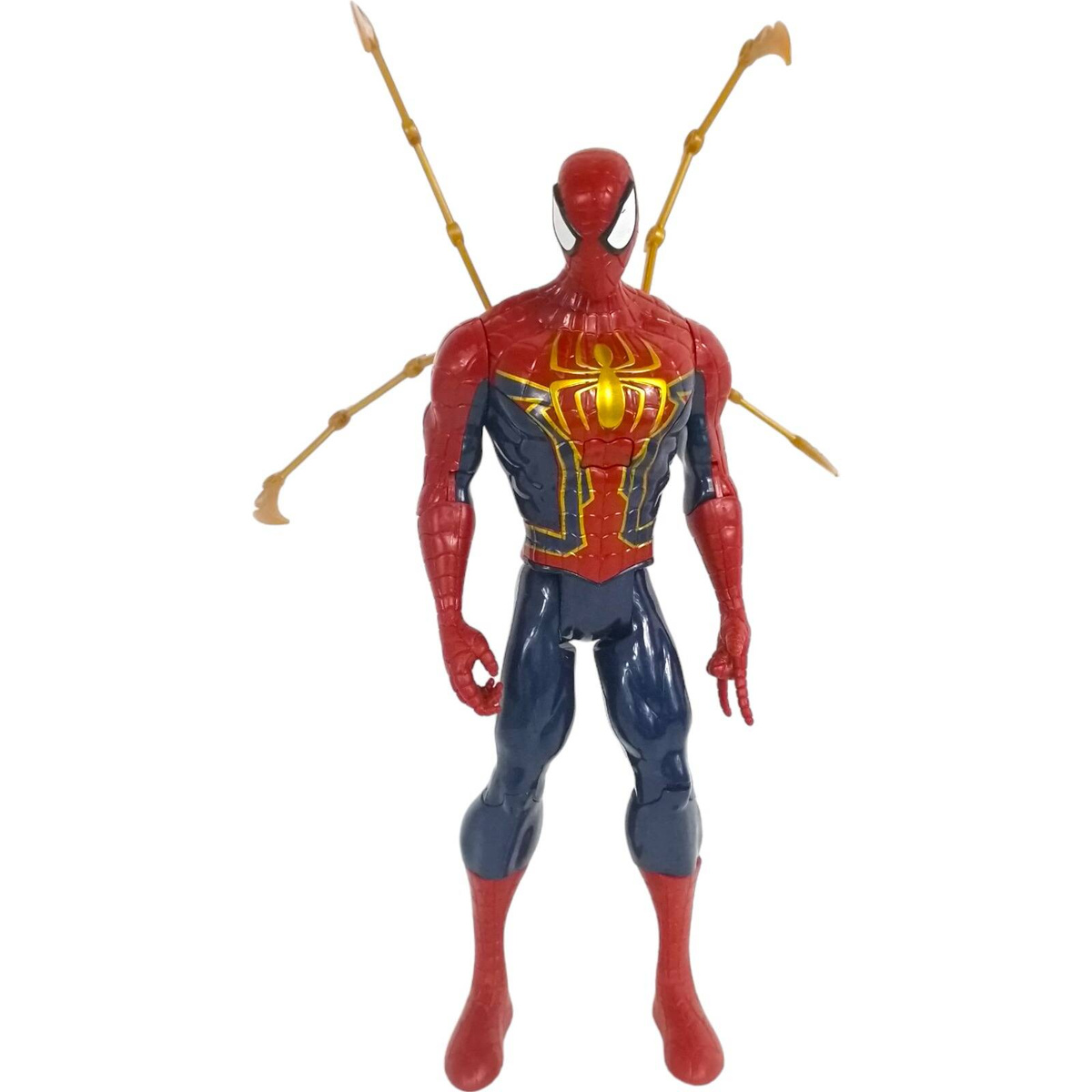 DUŻA FIGURKA INTERAKTYWNA SPIDERMAN RUCHOMA ŚWIECI DŹWIĘK SKRZYDŁA XXL 30CM