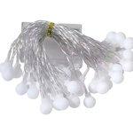 LAMPKI ŚWIĄTECZNE KULECZKI DEKORACJA ŁAŃCUCH LED 20 KOLOROWYCH KULEK