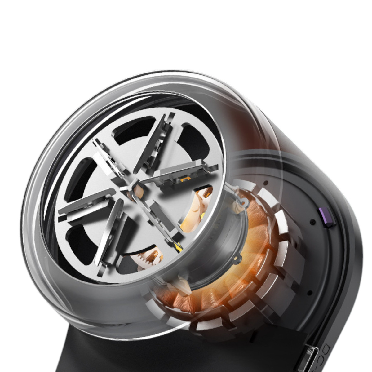 GOLARKA DO UBRAŃ TKANIN TAPICERKI SWETRÓW KANAPY MOCNA BEZPRZEWODOWA USB-C