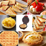 MINI GOFROWNICA MASZYNA DO ROBIENIA GOFRÓW MOCNA ELEKTRYCZNA 350W OPIEKACZ