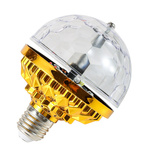 ŻARÓWKA DYSKOTEKOWA OBROTOWA LED DEKORACJA DESIGNERSKA KOLOROWY DIAMENT