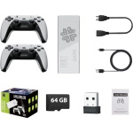 KONSOLA PRZENOŚNA RETRO M8 40000 GIER 2 PADY HDMI 4K PRO GIERKA TELEWIZYJNA