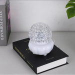 LAMPA DYSKOTEKOWA OBROTOWA LED DEKORACJA DESIGNERSKA KOLOROWY KRYSZTAŁ