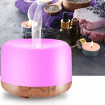 NAWILŻACZ POWIETRZA DYFUZOR AROMATERAPIA LAMPKA NOCNA LED RGB Z PILOTEM USB