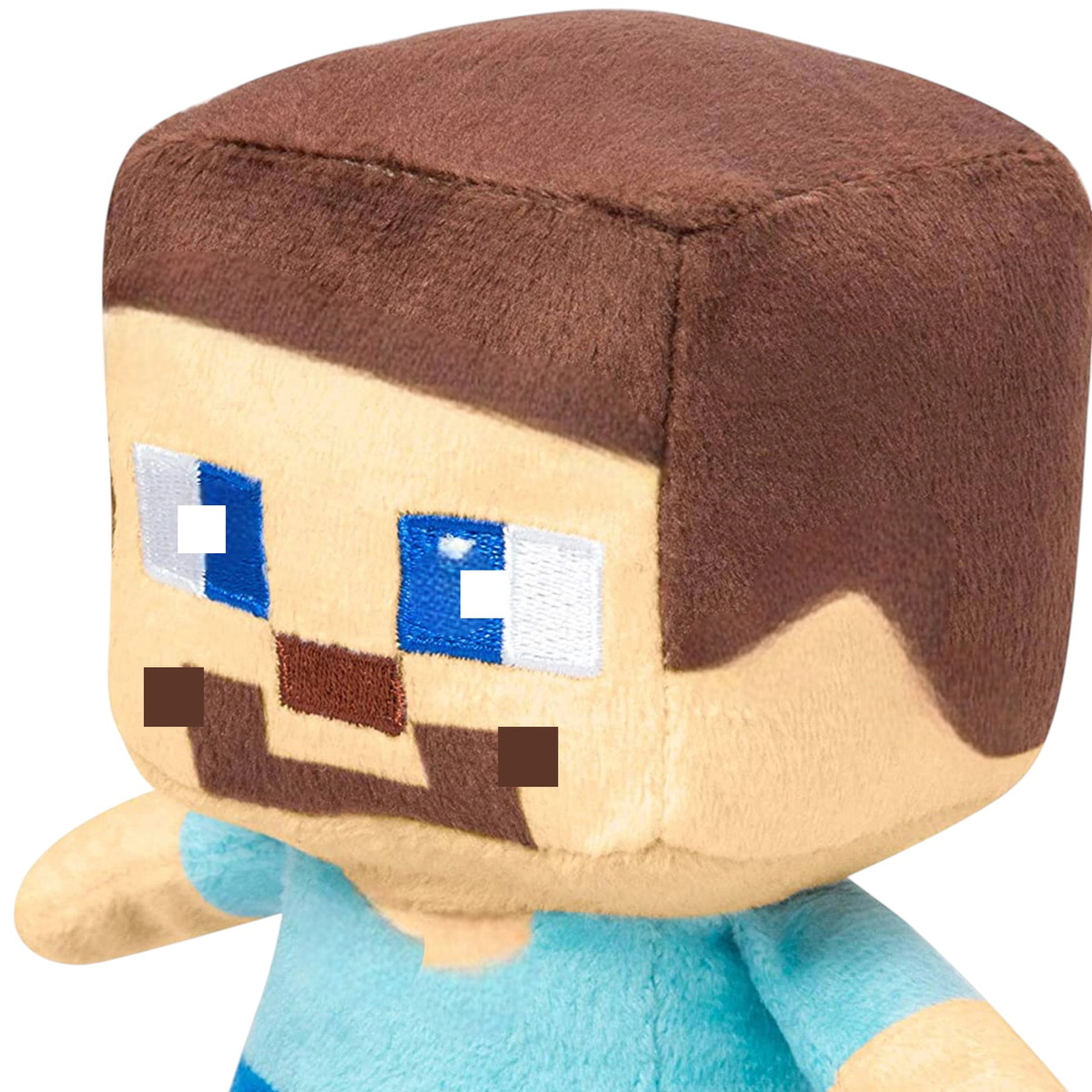 DUŻA MASKOTKA STEVE MINECRAFT PRZYTULANKA PLUSZAK LUDEK Z GRY MIĘKKA POSTAĆ