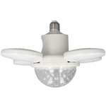 LAMPA LED SUFITOWA OBROTOWA INTELIGENTNA ŻARÓWKA GŁOŚNIK BLUETOOTH PILOT