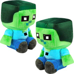 MINECRAFT BABY ZOMBIE PLUSZOWA MASKOTKA Z GRY PLUSZAK DUŻA PRZYTUALNKA 