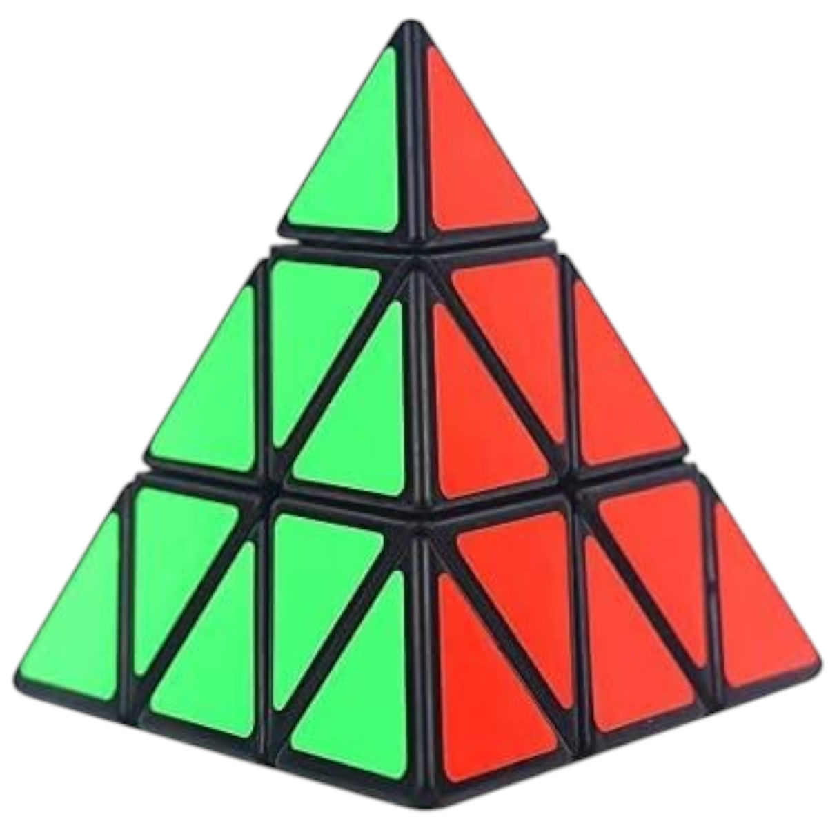KOSTKA LOGICZNA PIRAMIDA PYRAMINX UKŁADANKA ŁAMIGŁÓWKA EDUKACYJNA DLA DZIECI