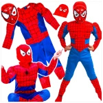 SPIDERMAN - STRÓJ DLA CHŁOPCA GRUBY Z MIĘŚNIAMI