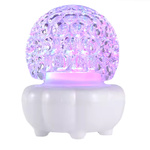 LAMPA DYSKOTEKOWA OBROTOWA LED DEKORACJA DESIGNERSKA KOLOROWY KRYSZTAŁ