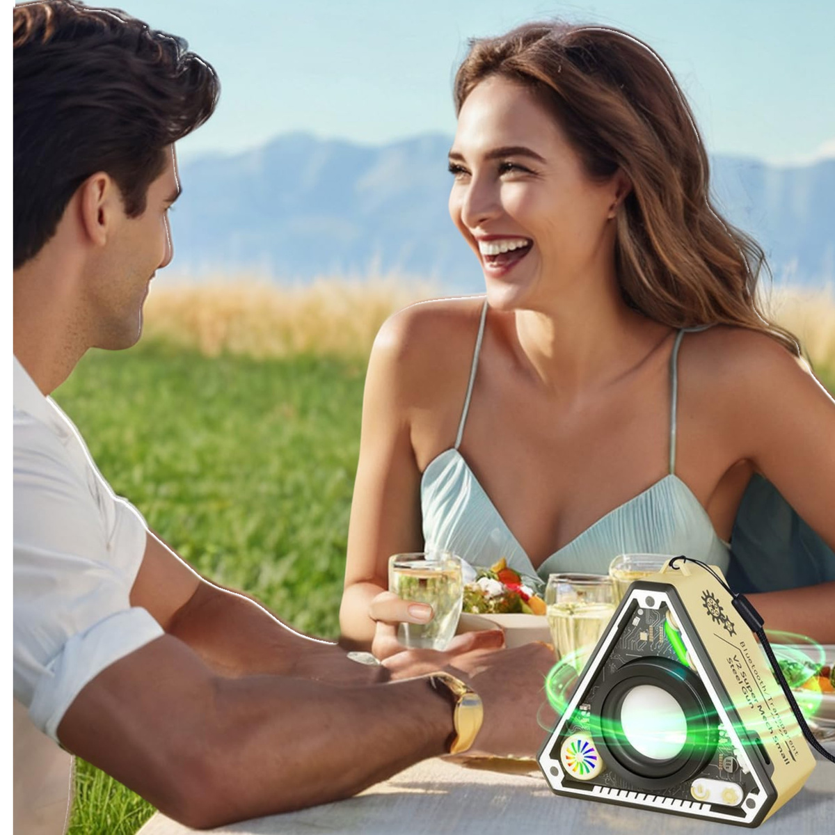 MINI GŁOŚNIK PRZENOŚNY Z MEGA BASEM GŁOŚNY BASS BLUETOOTH KOMPAKTOWY 