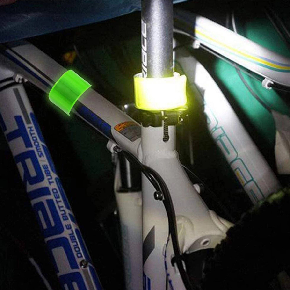 OPASKA ODBLASKOWA DO BIEGANIA DO ROWERU 40cm - ZESTAW 20 SZTUK