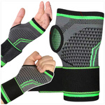 STABILIZATOR NADGARSTKA OPASKA NA NADGARSTEK ELASTYCZNA USZYTWNIACZ DŁONI