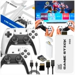 KONSOLA RETRO GRA TELEWIZYJNA M15 Wireless 20000 GIER 15 EMULATORÓW 2 PADY