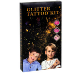 TATUAŻE DLA DZIEWCZYNKI BROKATOWE ZMYWALNE 151el ZESTAW DO TATUAŻY MAKIJAŻ