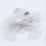 LAMPKI ŚWIĄTECZNE KSZTAŁT GWIAZD DEKORACJA ŁAŃCUCH LED KOLOROWE GWIAZDKI