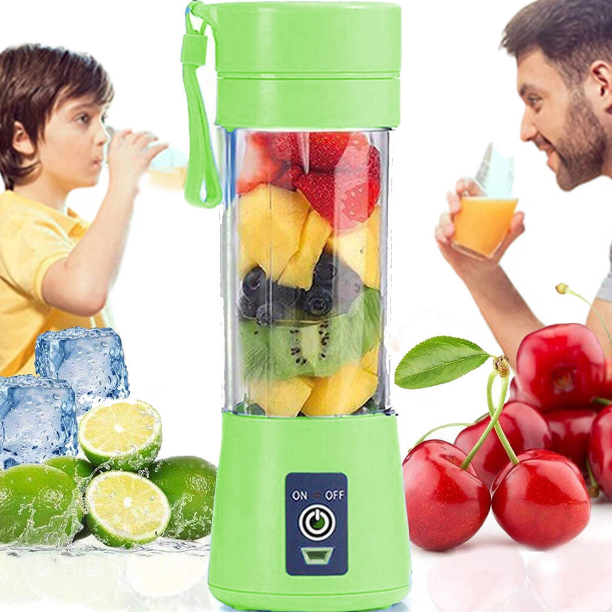  BLENDER MIKSER TURYSTYCZNY USB AKUMULATOR 380ML PREZENT BEZPRZEWODOWY 72 