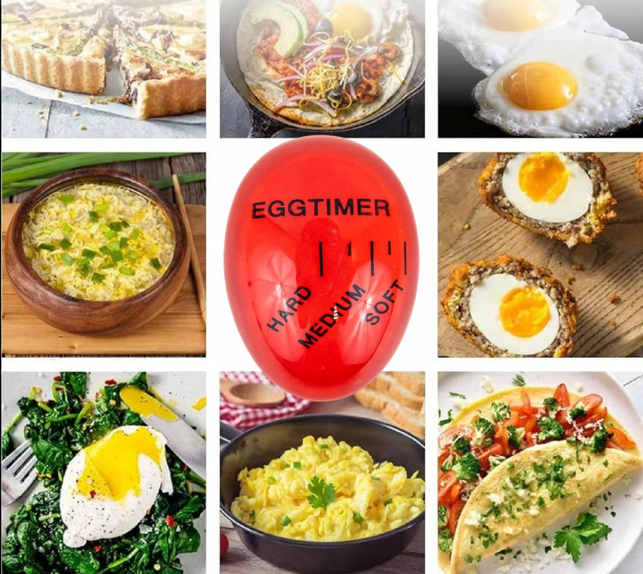 EGG TIMER MINUTNIK KUCHENNY DO GOTOWANIA JAJEK CZASOMIERZ MIĘKKO TWARDO