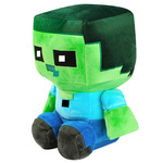 MINECRAFT BABY ZOMBIE PLUSZOWA MASKOTKA Z GRY PLUSZAK DUŻA PRZYTUALNKA 