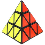KOSTKA LOGICZNA PIRAMIDA PYRAMINX UKŁADANKA ŁAMIGŁÓWKA EDUKACYJNA DLA DZIECI