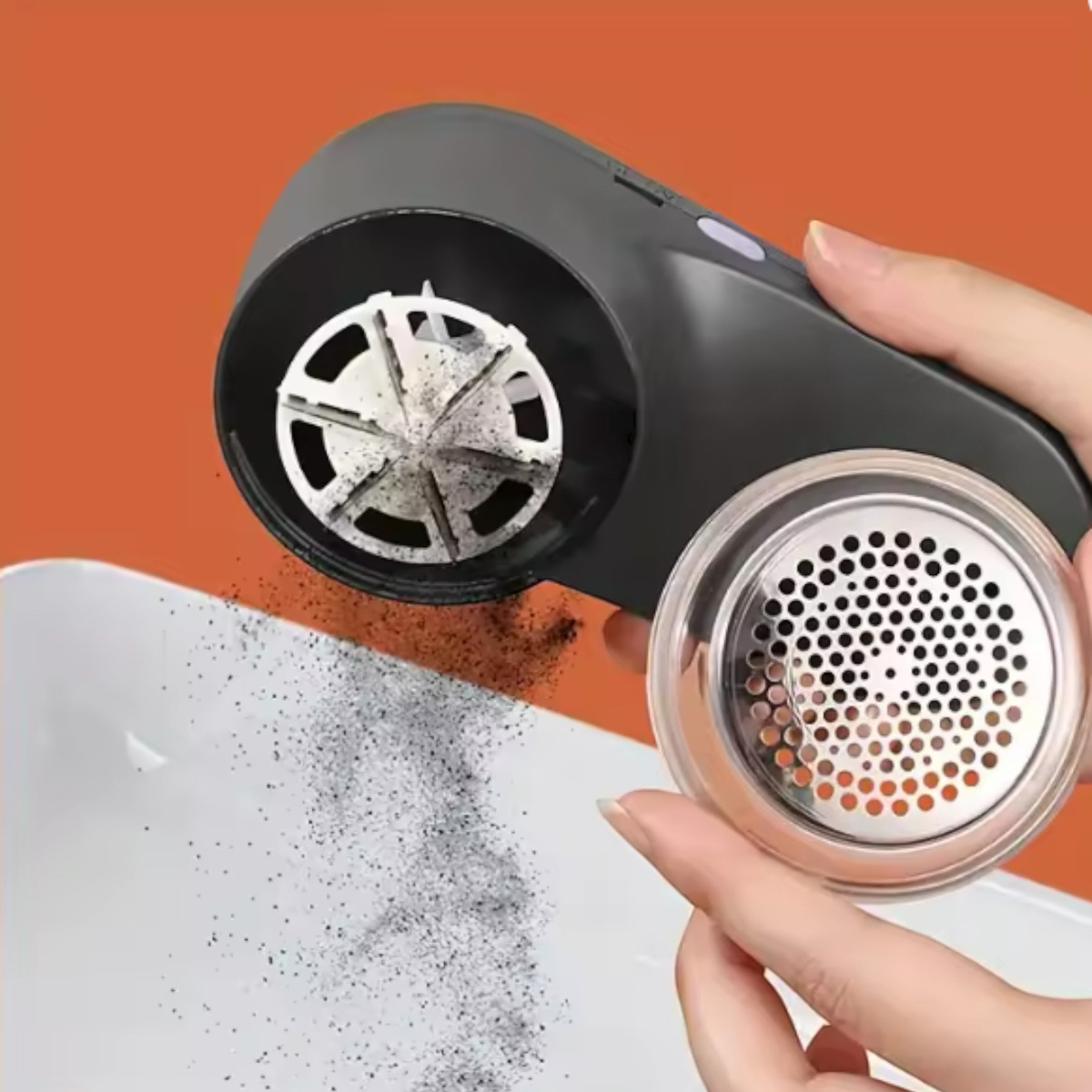 GOLARKA DO UBRAŃ TKANIN TAPICERKI SWETRÓW KANAPY MOCNA BEZPRZEWODOWA USB-C