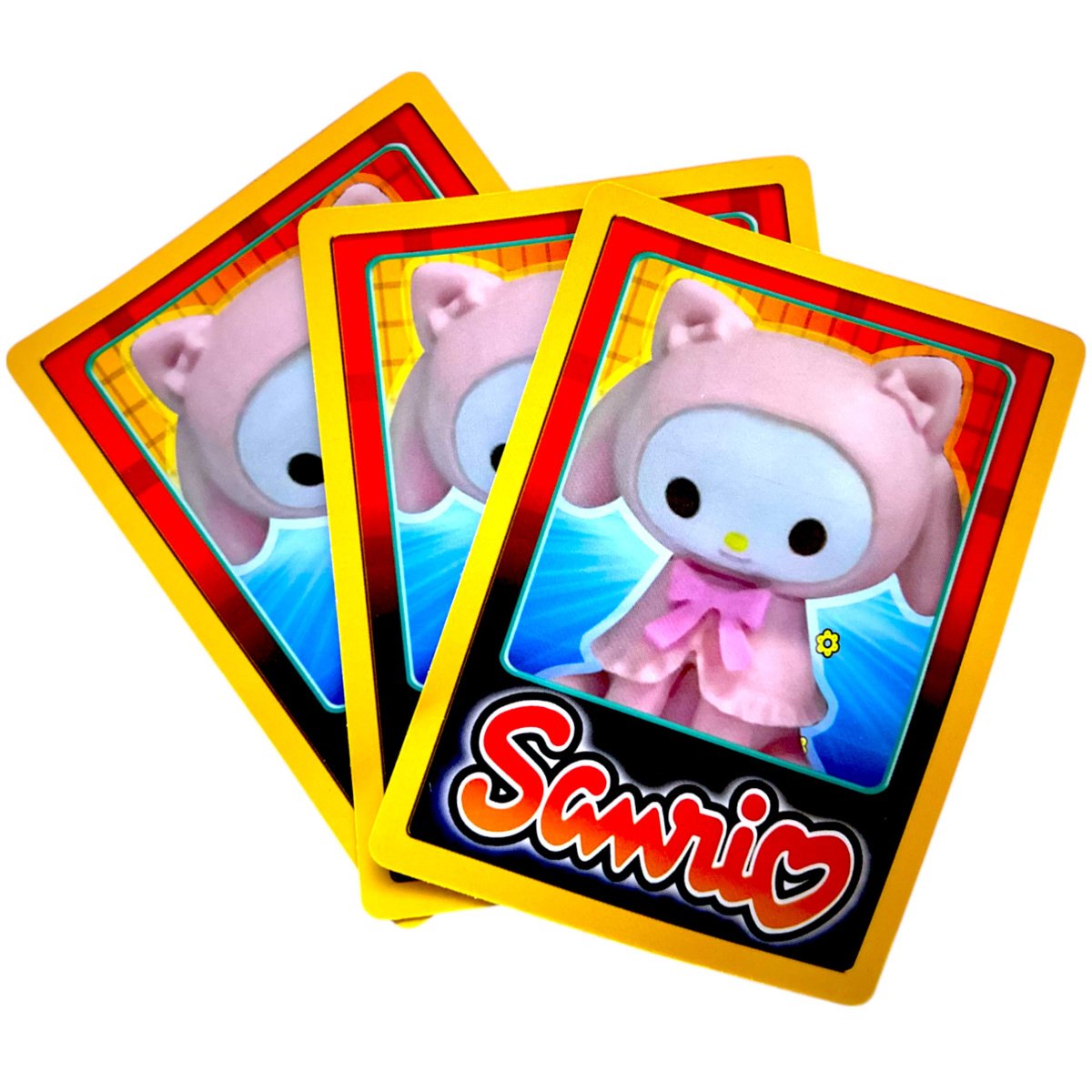 KUROMI -SASZETKA NIESPODZIANKA KUROMI FIGURKA + 3 KARTY KOLEKCJONERSKIE 