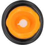 LAMPKA ELEKTRYCZNA NA HALLOWEEN OZDOBA ŚWIECZKA DYNIA LED 13CM Zestaw 3szt.